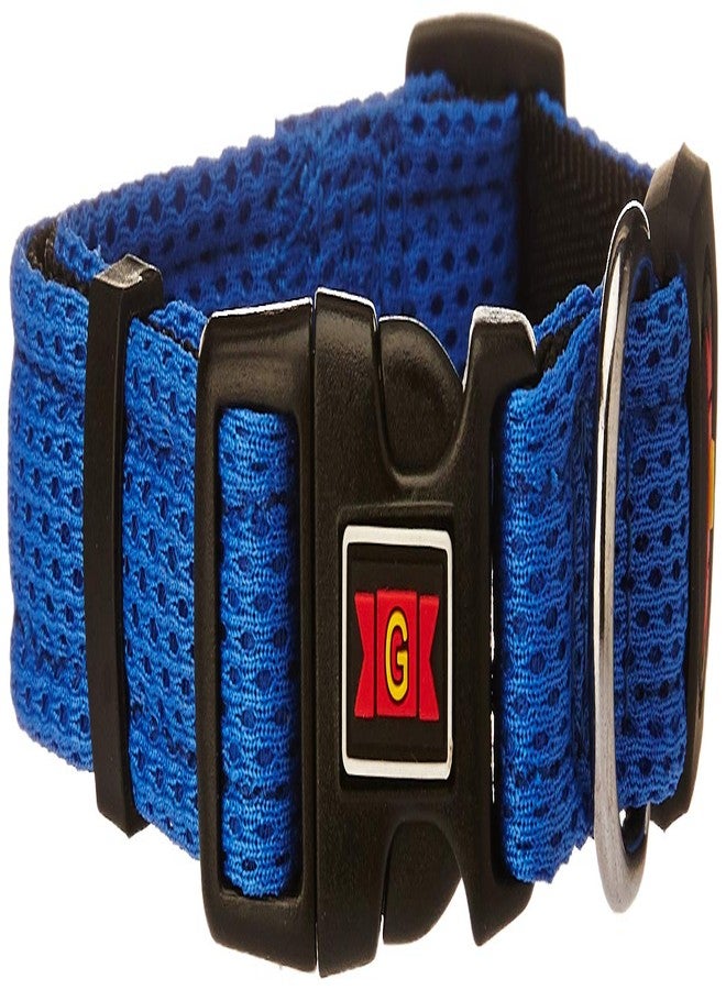 طوق شبكي من النايلون من جي جليناند DCA201 لحيواناتك الأليفة، أزرق، صغير، 100 غرام